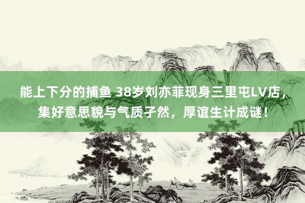 能上下分的捕鱼 38岁刘亦菲现身三里屯LV店，集好意思貌与气质孑然，厚谊生计成谜！